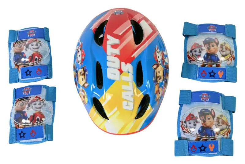 Kask + ochraniacze Psi Patrol