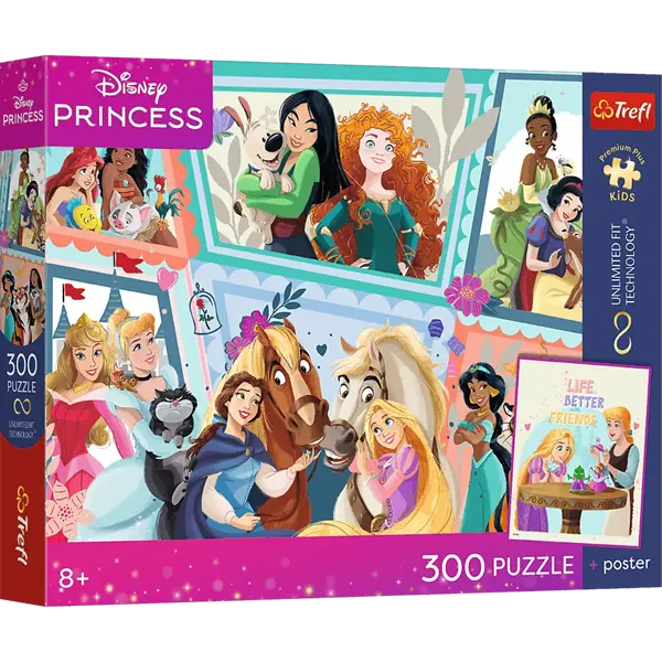 PUZZLE 300 PremPlus Kids Cudowny bal /Disney 23049