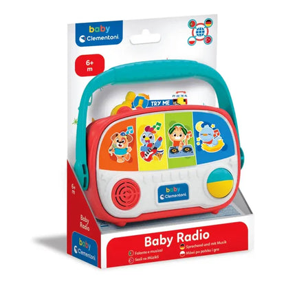 Clementoni baby mówiące radio