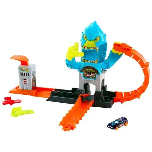Hot Wheels City - zestaw Głodny goryl