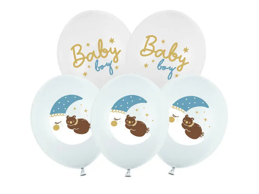 Balony 30cm Baby boy 6szt.