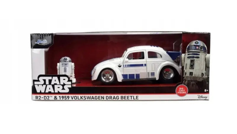 JADA Star Wars VW Drag Beetle 1:24+fig 9336912314
