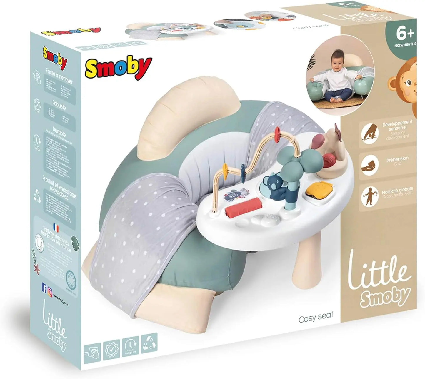 Smoby Little siedzonko interaktywne