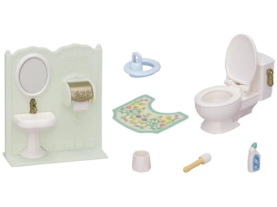 Sylvanian families łazienka zestaw z toaletką