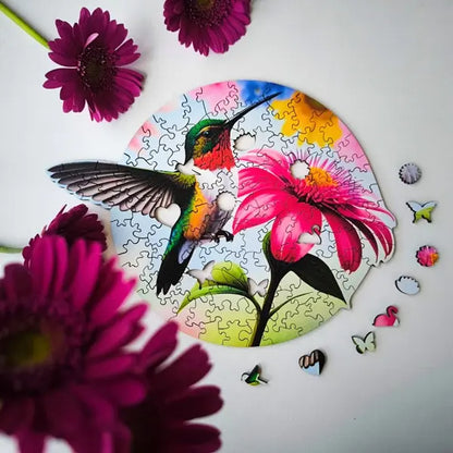 Puzzle drewniane - Celebrating, koliber 100 el