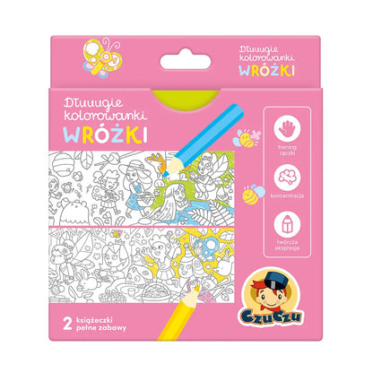 CzuCzu Dłuuugie kolorowanki Wróżki 01263