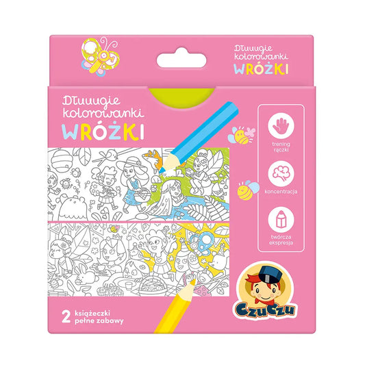 CzuCzu Dłuuugie kolorowanki Wróżki 01263