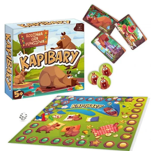 Kapibary. Rodzinna gra planszowa