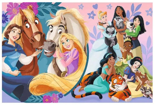 Puzzle 24 elementy Maxi - Uśmiech przyjaźni Disney Princess