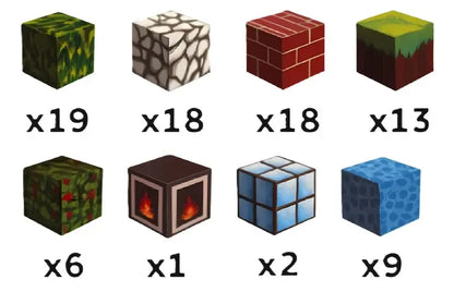 Klocki magnetyczne - 100 elementów