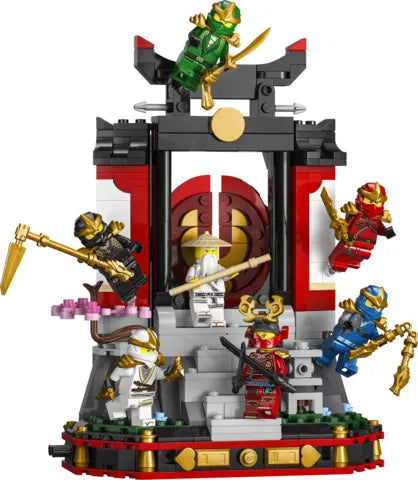 Lego Ninjago - Ozdoba z postaciami ninja