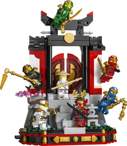 Lego Ninjago - Ozdoba z postaciami ninja
