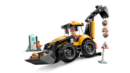 Lego City - Żółta koparko-ładowarka