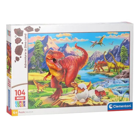 CLE puzzle 104 maxi Adventure in Dino 25795