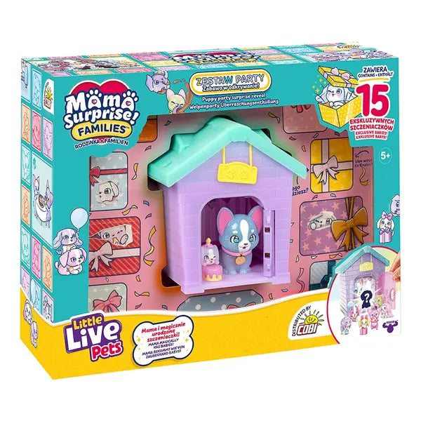 Little Live Pets Mama Surprise Families, Puppy Party