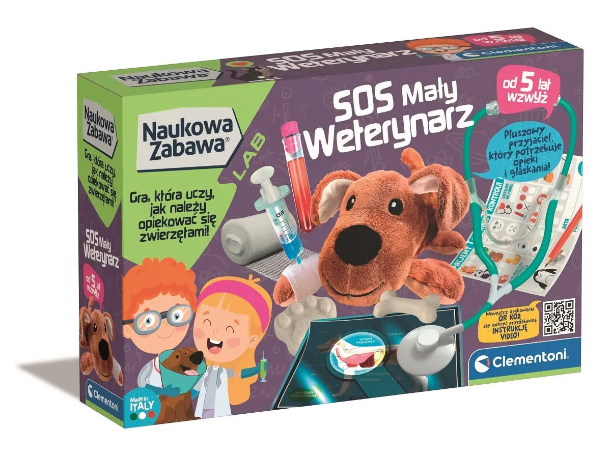 Naukowa zabawa sos mały weterynarz