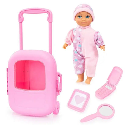 Bobas 28cm + akcesoria w walizce