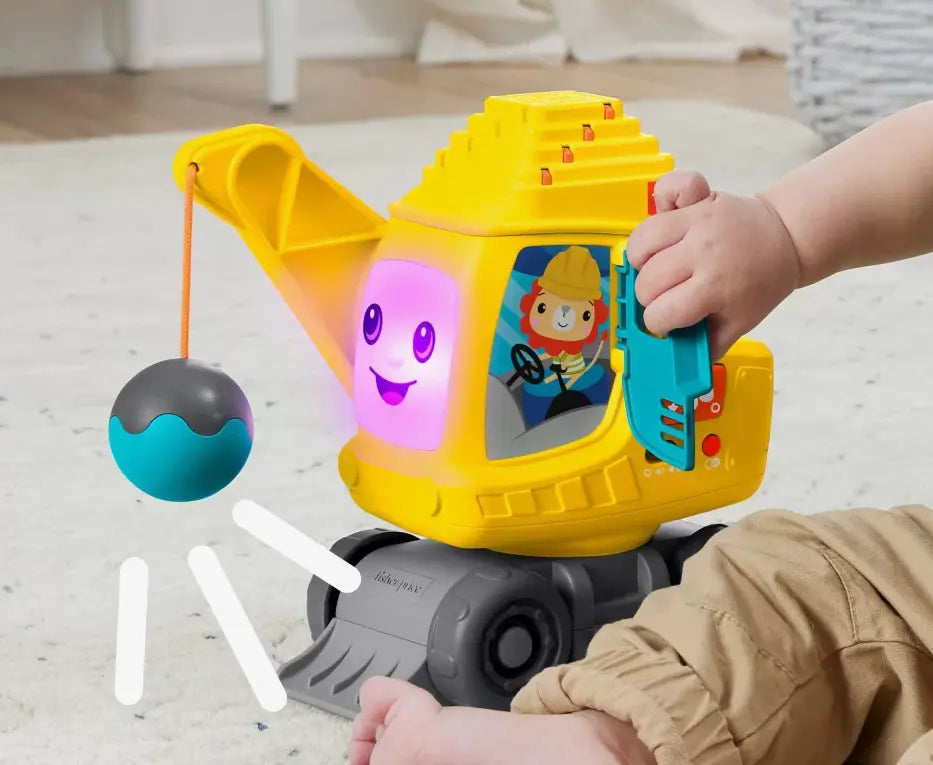 Fisher price wesoły dźwig układaj i licz
