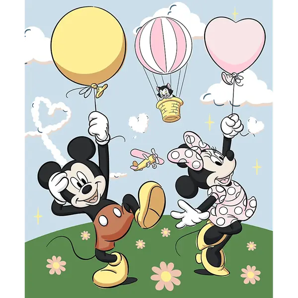PUZZLE MAXI 24 PremPlus Kids Przyjac..myszki 14390
