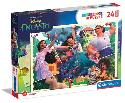 Puzzle maxi 24 elementy SuperKolor Disney Encanto