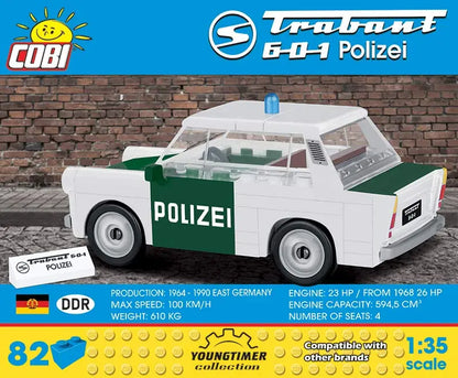 COBI CARS Trabant 601 policja 81 kl 24541