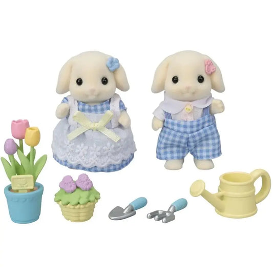 Sylvanian families kwiatowy zestaw z królikami flora
