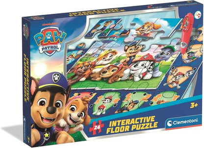 Psi Patrol - interaktywne puzzle podłogowe