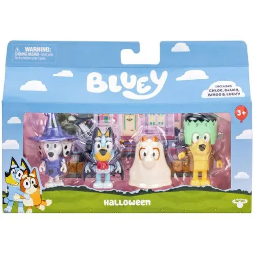 Zestaw figurek bluey bal przebierańców