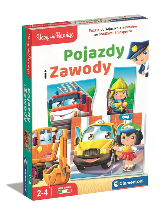 Uczę się bawiąc! pojazdy i zawody