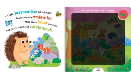 Poszukaj zwierzątek n/łące Książka z latarką 42397