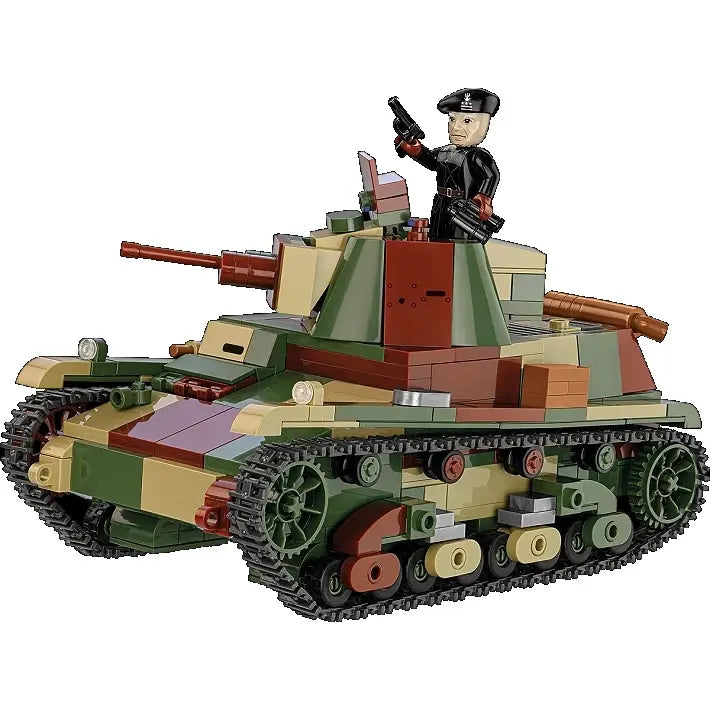 Klocki Historical Collection, World War II, Light tank 7TP