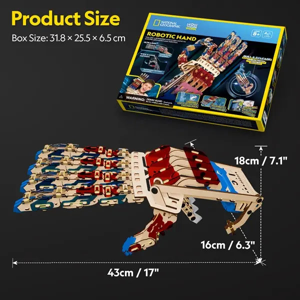 Cubic Fun - Puzzle 3D National Geographic - Robotyczna Ręka