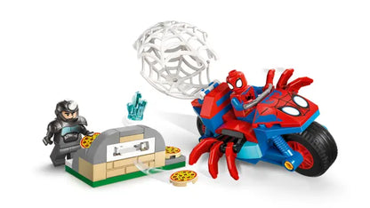 Lego Marvel - Spidey na motocyklu kontra Rhino