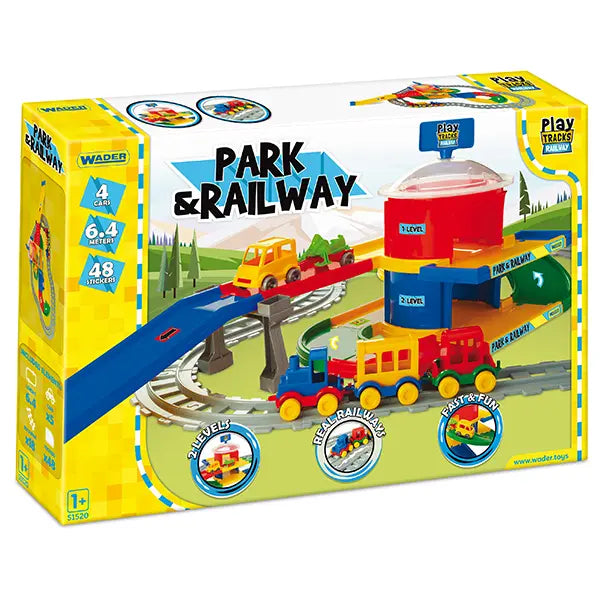 Wader play tracks railway stacja kolejowa