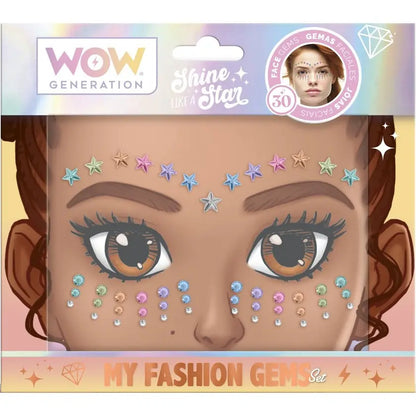 WoW Generation zestaw do ozdabiania twarzy, 3 wzory