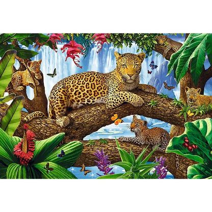 Puzzle 1500 odpoczynek wśród drzew