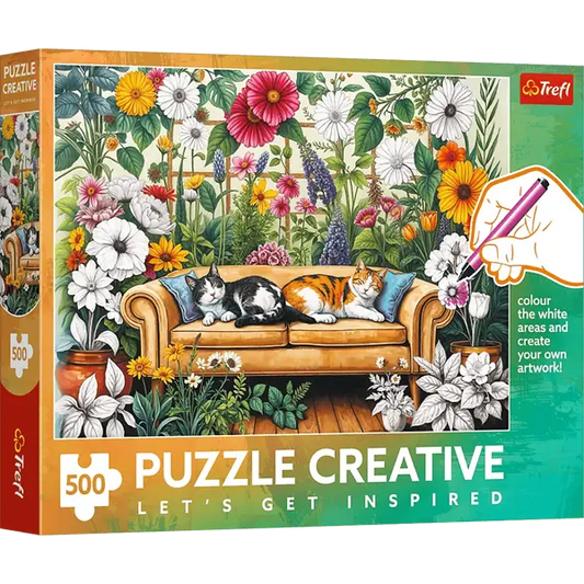 Puzzle 500 el. Creative - Kocia oranżeria