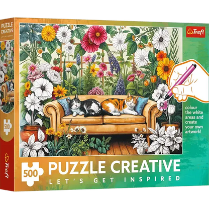 Puzzle 500 el. Creative - Kocia oranżeria