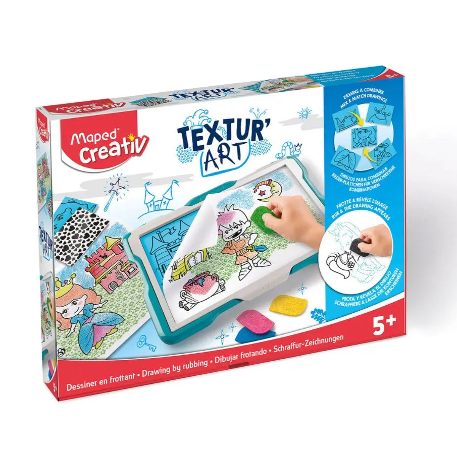 Maped creativ tablica textur`art odrysowywanie/teksturowanie
