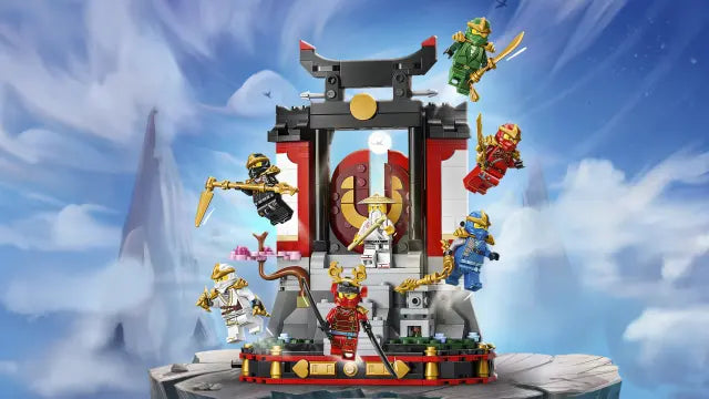 Lego Ninjago - Ozdoba z postaciami ninja