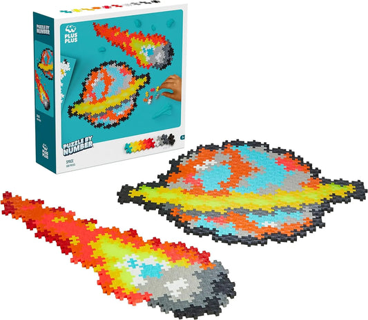 Plus-Plus Puzzle By Number Kosmos 500 elementów