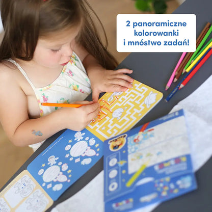 CzuCzu Dłuuugie kolorowanki Kosmos 73968
