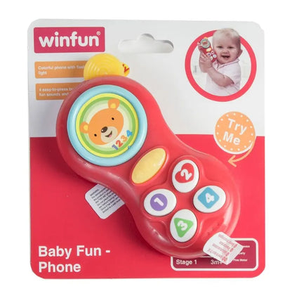 Winfun smily play telefon pan misiek na baterie