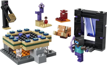 Lego Minecraft - Podróż przez portal Netheru i Kresu