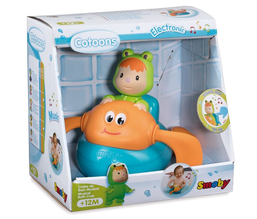 SMOBY Cotoons muzykalny krab 110611
