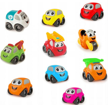 SMOBY Vroom Planet auta tuba 10 szt 120106