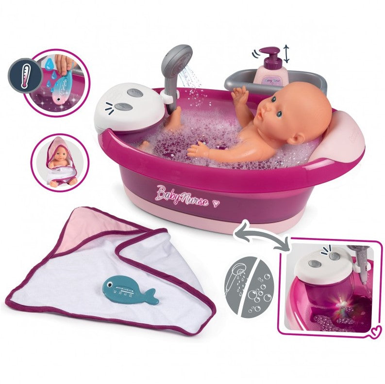 SMOBY Baby Nurse wanienka hydromasaż 220362