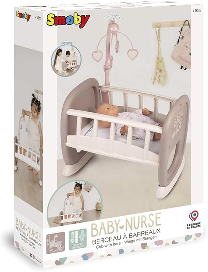 SMOBY Baby Nurse kołyska z karuzelką 220372