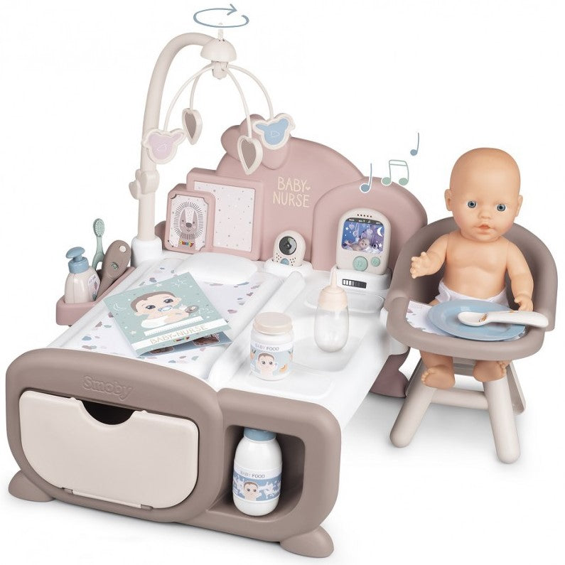 SMOBY Baby Nurse elektron.kącik opiekunki 220375