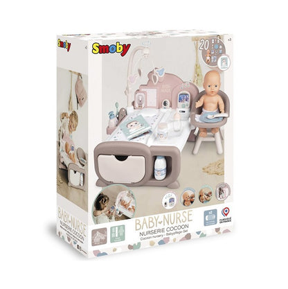 SMOBY Baby Nurse elektron.kącik opiekunki 220375